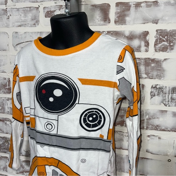 Star Wars Blue and Brown Footie Pajamas bundle - Picture 8 of 14